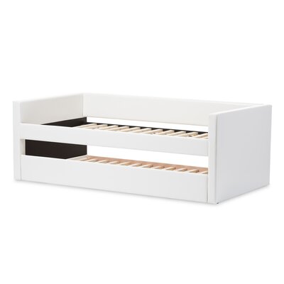 Modern Daybeds AllModern   Baxton Studio Daybed With Trundle 